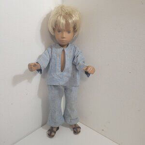 Vintage 70's Sasha Doll Gregor in Denim Outfit
